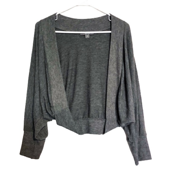 Twenty One Dark Gray Shrug - Medium - Picture 2 of 6